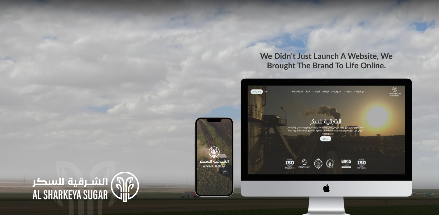 we didn't just launch a website, we brought the brand to life online